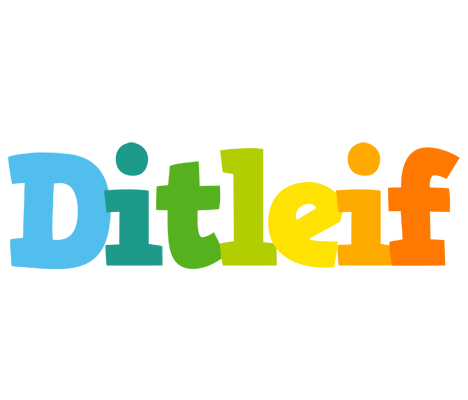 Ditleif rainbows logo