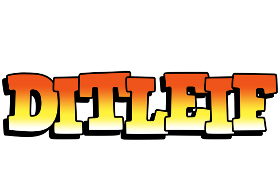 Ditleif sunset logo