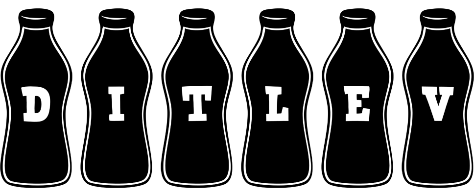 Ditlev bottle logo