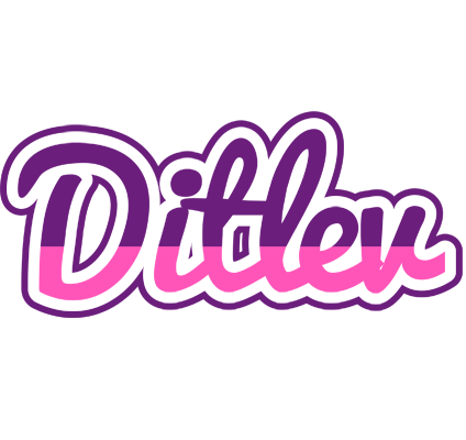Ditlev cheerful logo