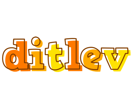 Ditlev desert logo