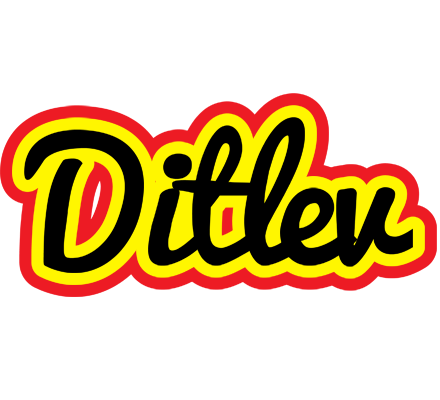Ditlev flaming logo
