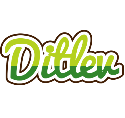 Ditlev golfing logo