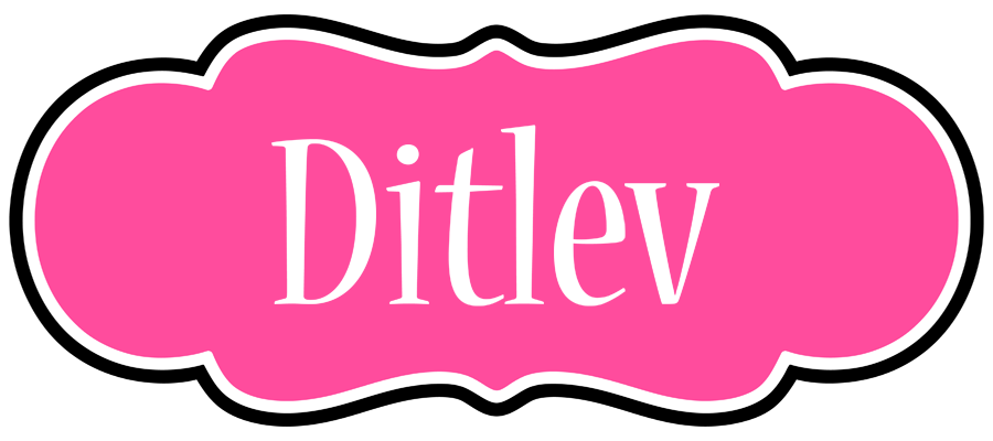Ditlev invitation logo