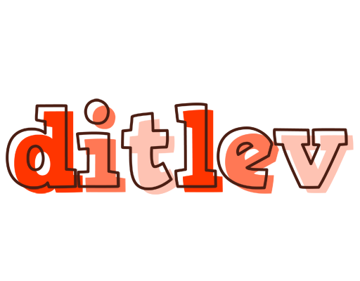 Ditlev paint logo