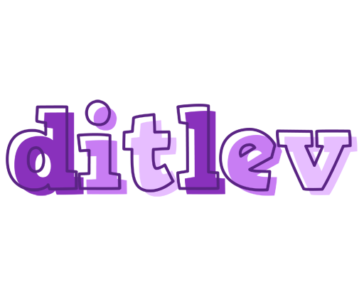 Ditlev sensual logo