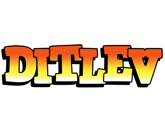 Ditlev sunset logo