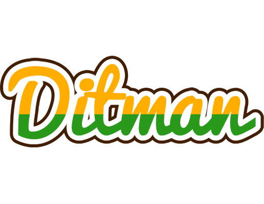 Ditman banana logo