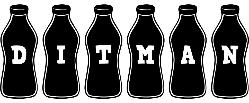 Ditman bottle logo