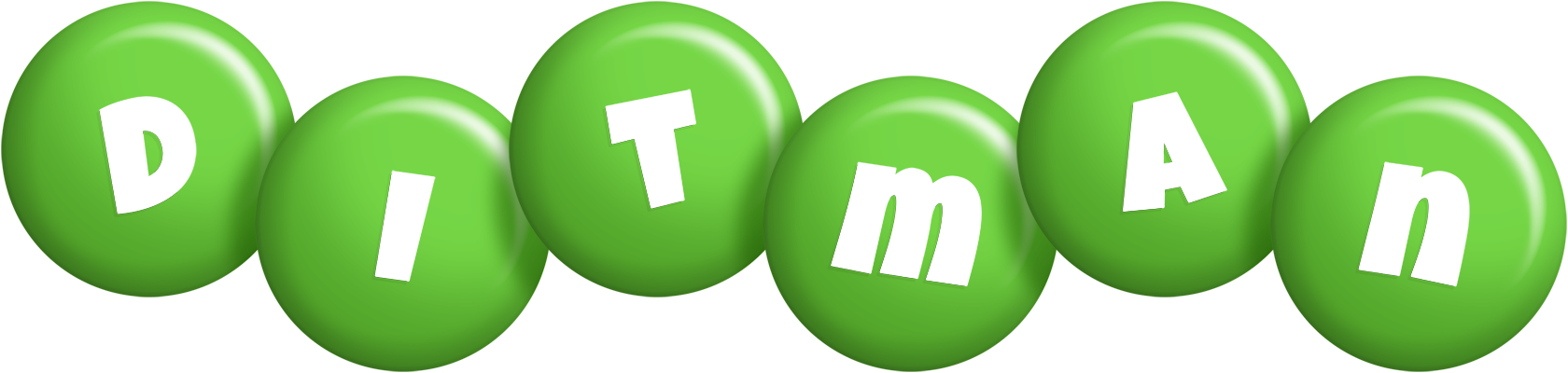Ditman candy-green logo
