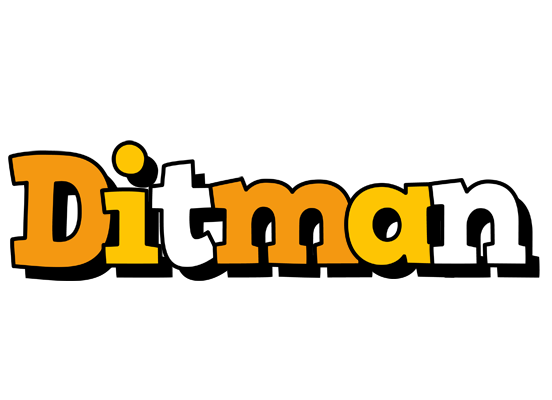Ditman cartoon logo