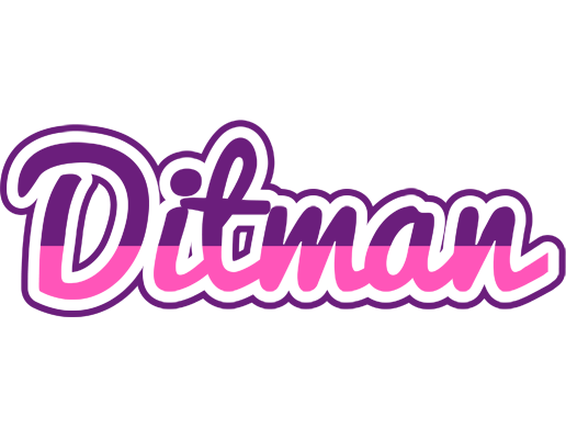 Ditman cheerful logo