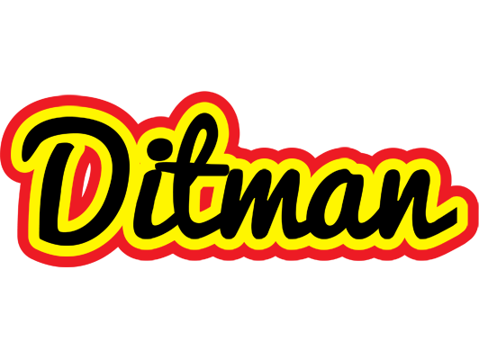 Ditman flaming logo