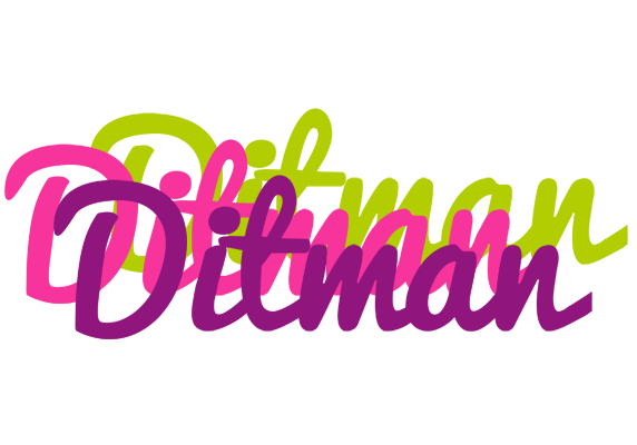 Ditman flowers logo