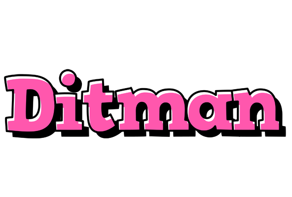 Ditman girlish logo