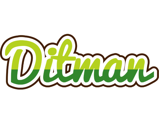 Ditman golfing logo