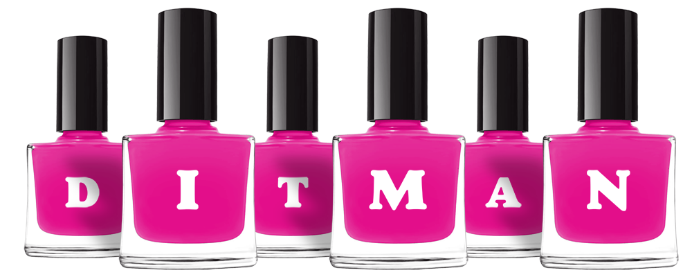 Ditman nails logo