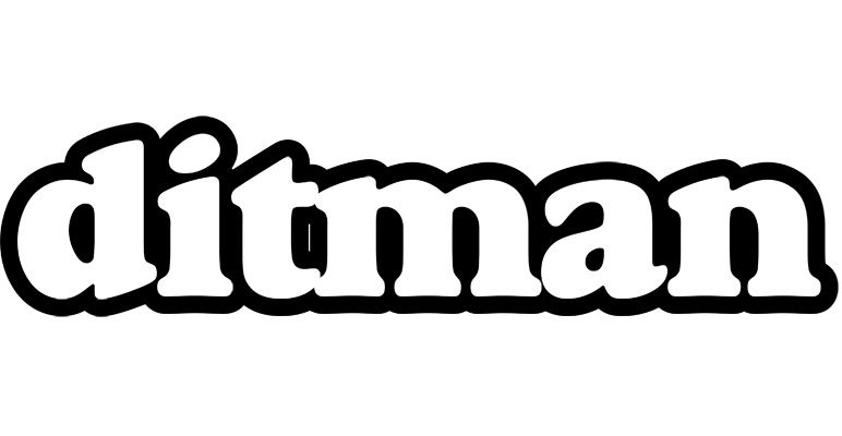 Ditman panda logo