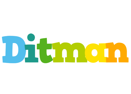 Ditman rainbows logo
