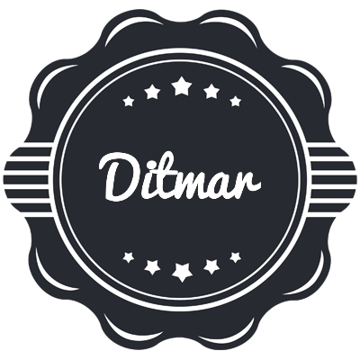 Ditmar badge logo