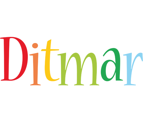 Ditmar birthday logo