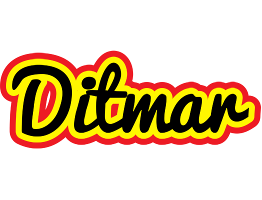 Ditmar flaming logo