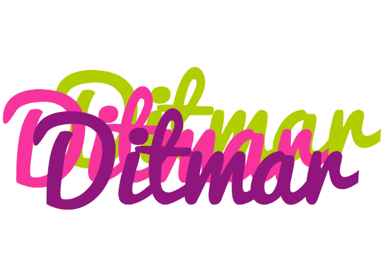 Ditmar flowers logo