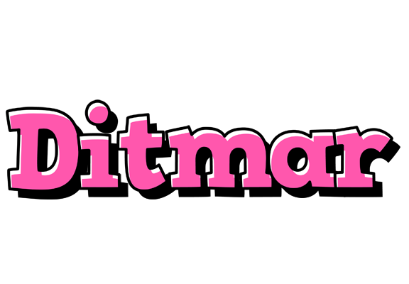 Ditmar girlish logo