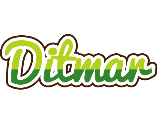 Ditmar golfing logo