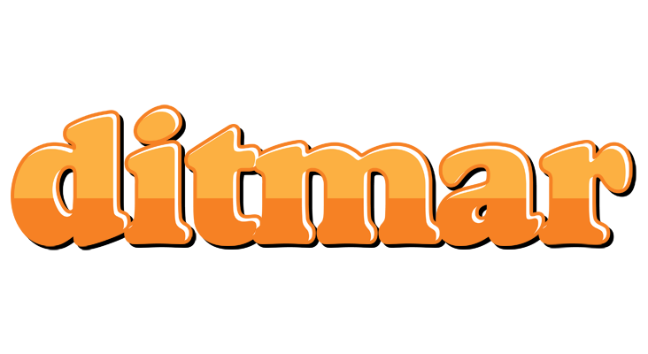 Ditmar orange logo