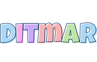 Ditmar pastel logo