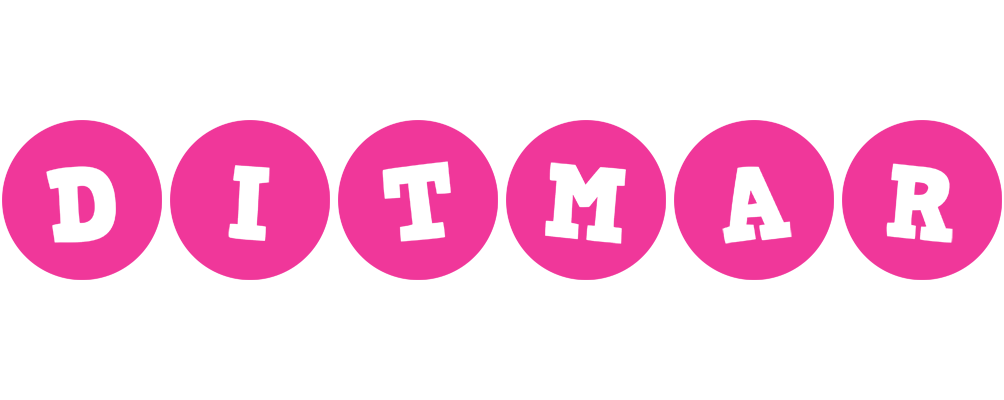 Ditmar poker logo