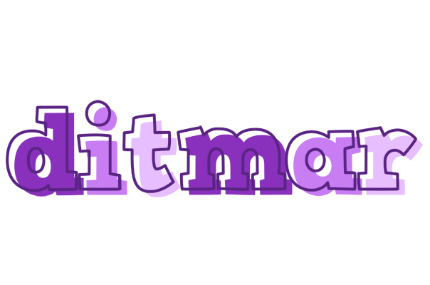 Ditmar sensual logo