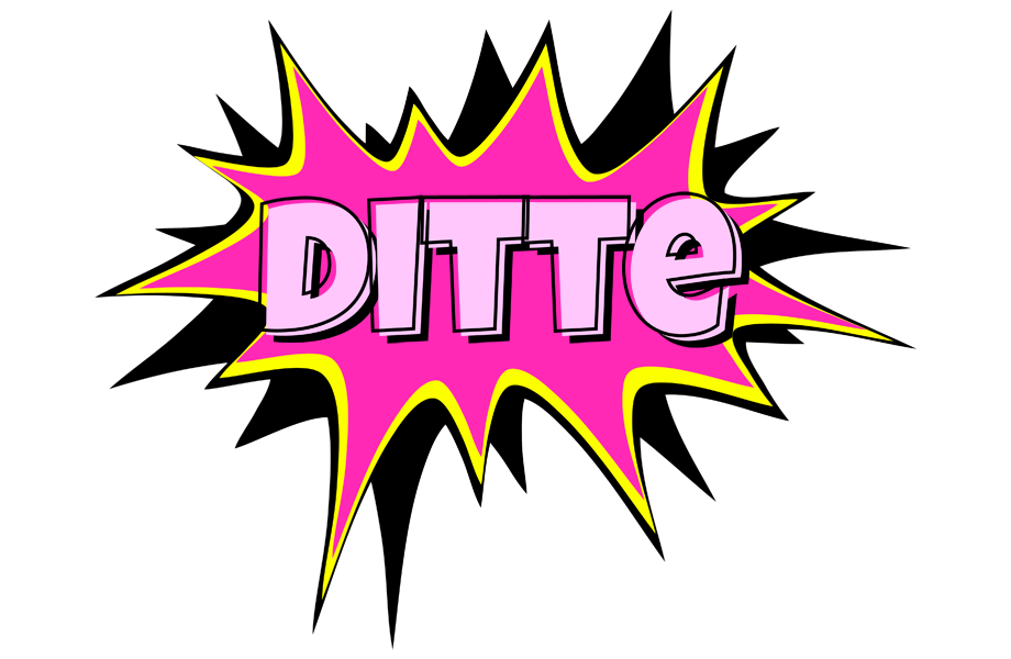 Ditte badabing logo