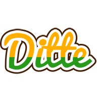 Ditte banana logo