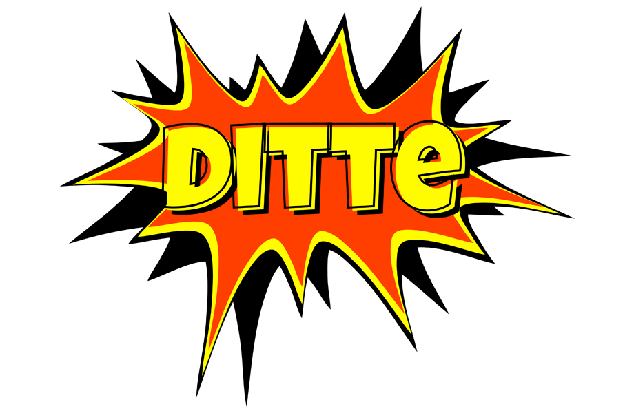 Ditte bazinga logo