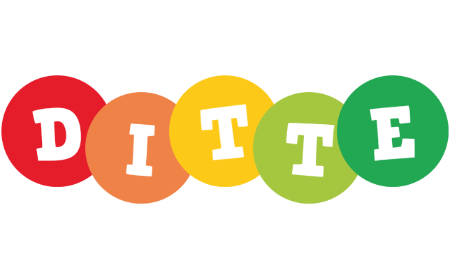 Ditte boogie logo