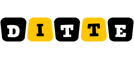 Ditte boots logo