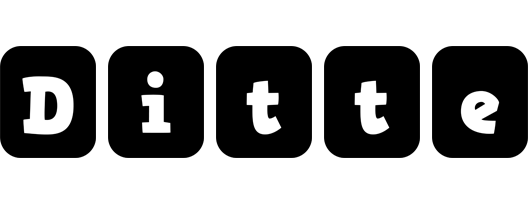 Ditte box logo