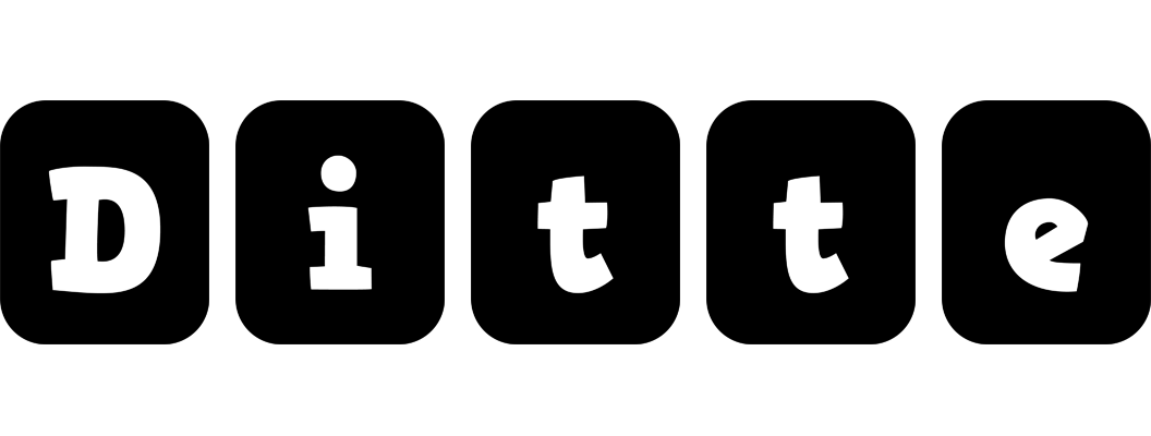 Ditte box logo