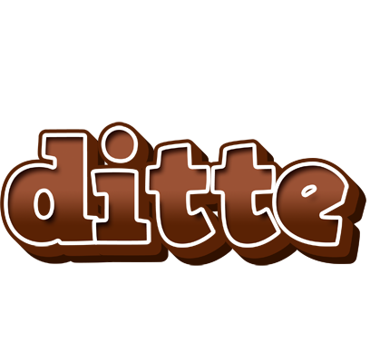Ditte brownie logo