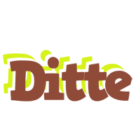 Ditte caffeebar logo