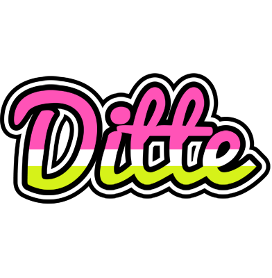Ditte candies logo