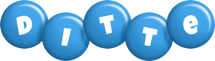 Ditte candy-blue logo