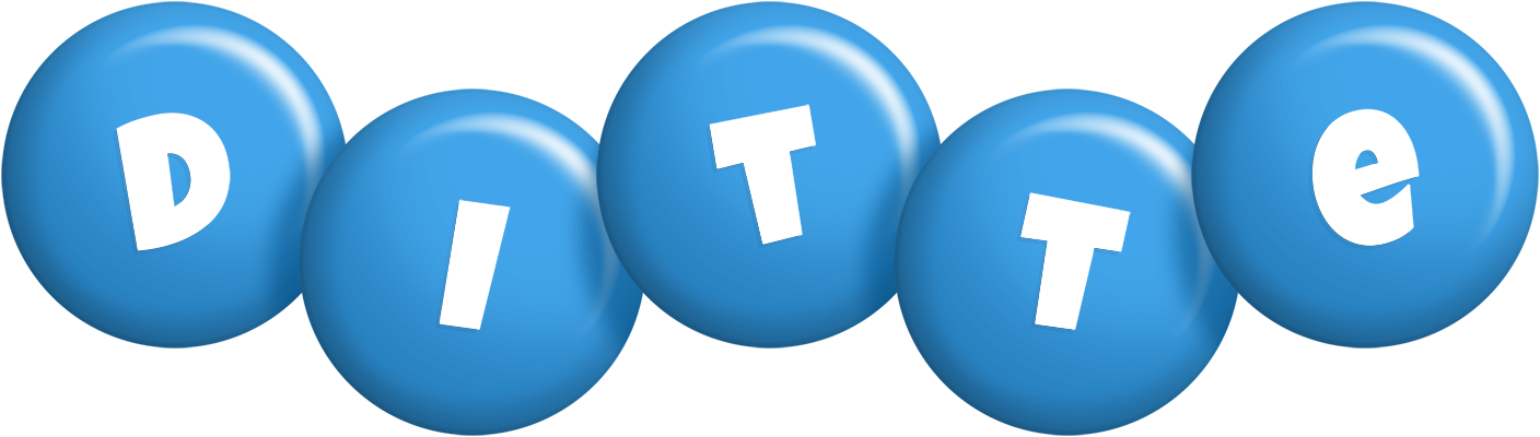 Ditte candy-blue logo