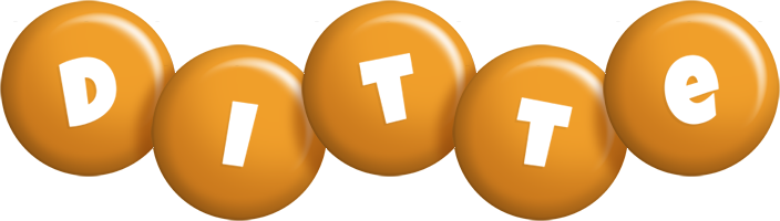 Ditte candy-orange logo