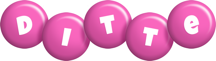 Ditte candy-pink logo