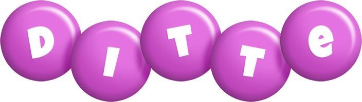 Ditte candy-purple logo