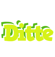Ditte citrus logo