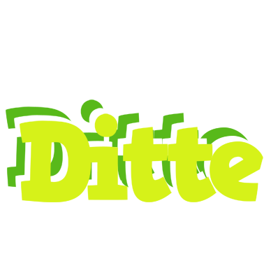 Ditte citrus logo